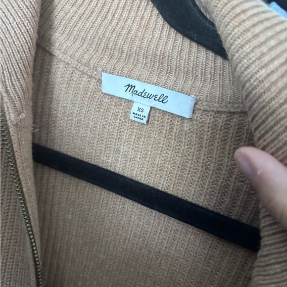 Madewell Glenbook Half-Zip Pullover Sweater - Picture 4 of 6